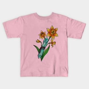 March Flowers Kids T-Shirt